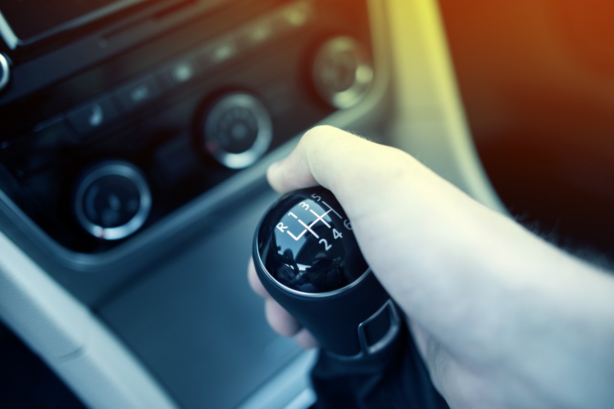 shifter in car